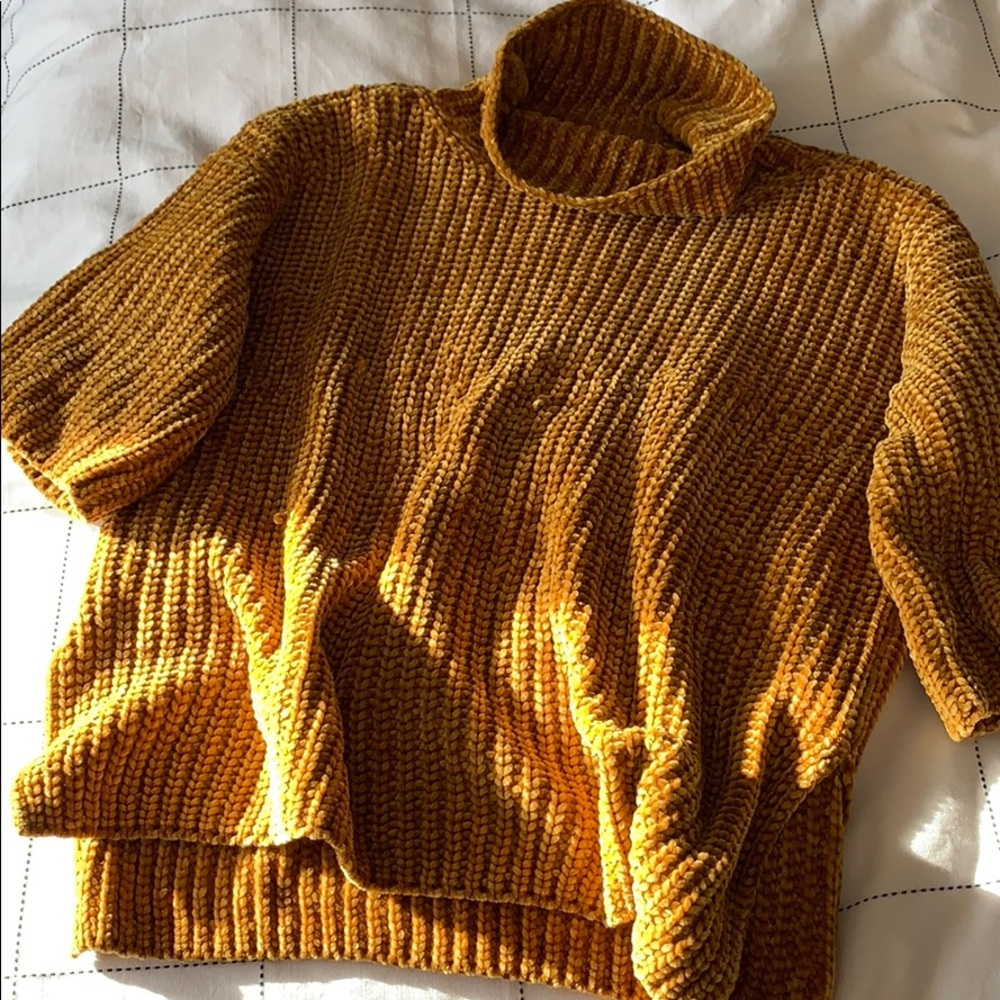 Lou and grey gold chunky sweater